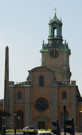 Seit 1527 protestantisch: Storkyrkan in Stockholm.